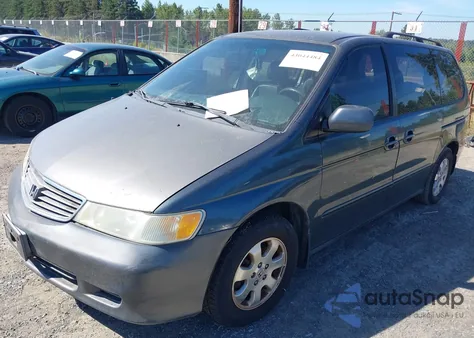 2003 Honda Odyssey Ex-L from USA, damaged, VIN 5FNRL18713B026134